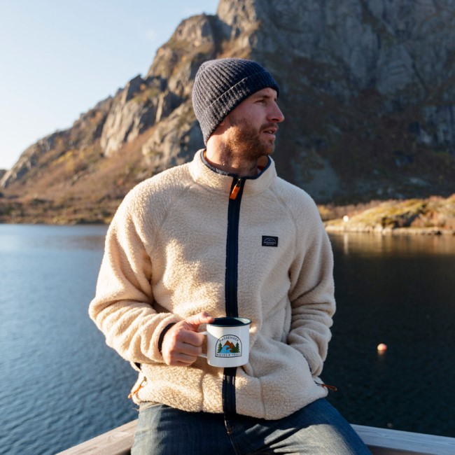 Passenger Exclusive Tripper Full Zip Recycled Sherpa Fleece Oatmeal