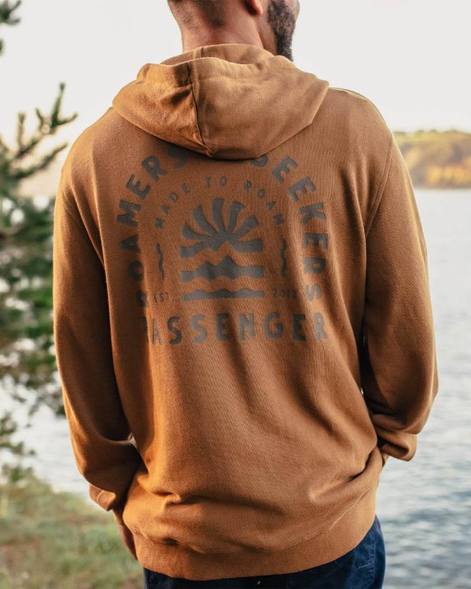 Passenger Exclusive Evenfall Recycled Cotton Hoodie Rubber