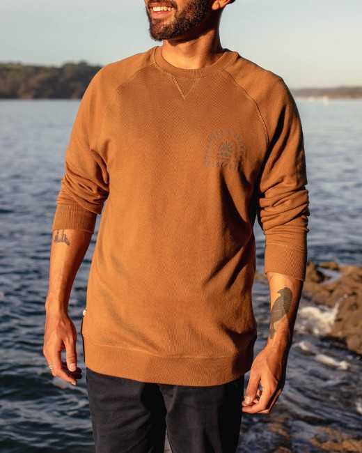 Passenger Exclusive Evenfall Recycled Cotton Sweatshirt Rubber