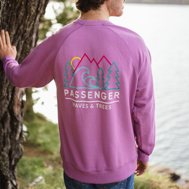 Passenger Exclusive Gifford Recycled Sweatshirt Orchid