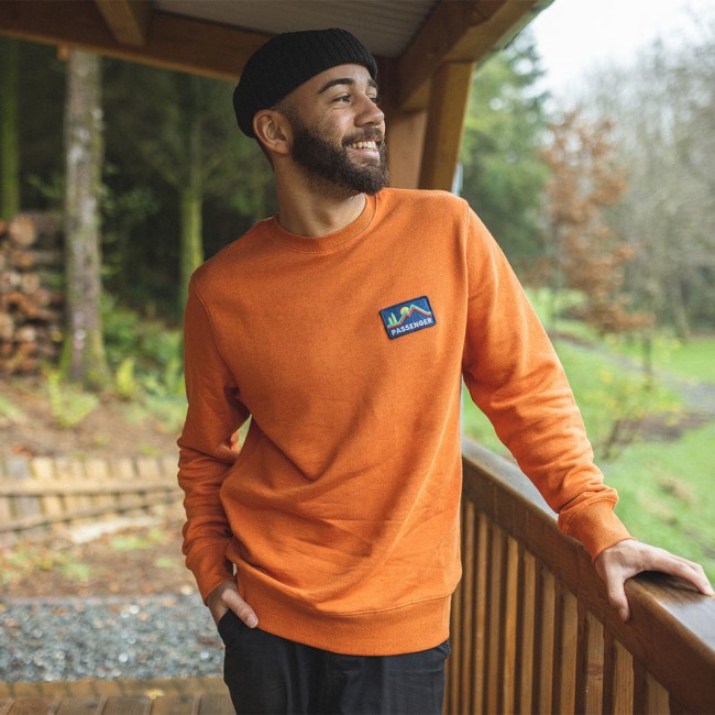 Passenger Exclusive Roamer Recycled Sweatshirt Picante Marl