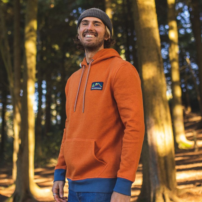Passenger Exclusive Paramount Recycled Hoodie Picante Marl