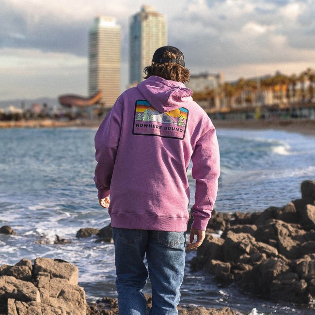 Passenger Exclusive Tourer Recycled Cotton Hoodie Orchid
