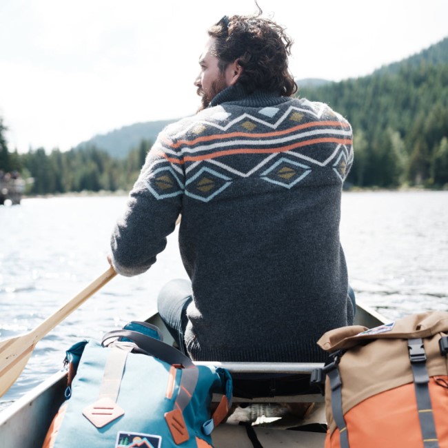 Passenger Exclusive Ember Knitted Jumper Faded Black