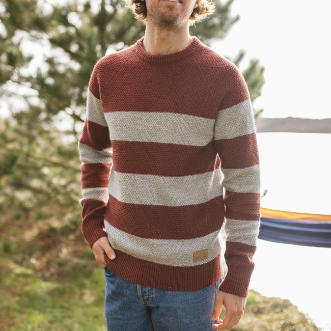 Passenger Exclusive Kananaskis Knitted Jumper Russet