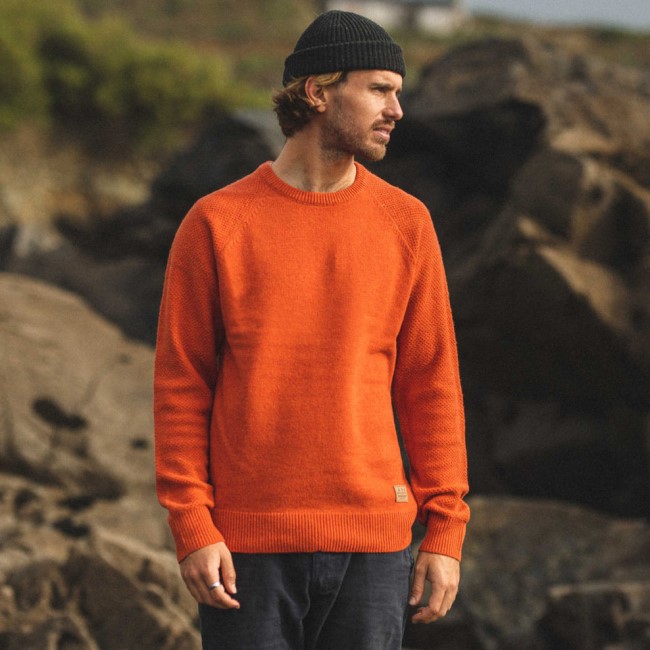 Passenger Exclusive Cabin Knitted Jumper Sunset Orange