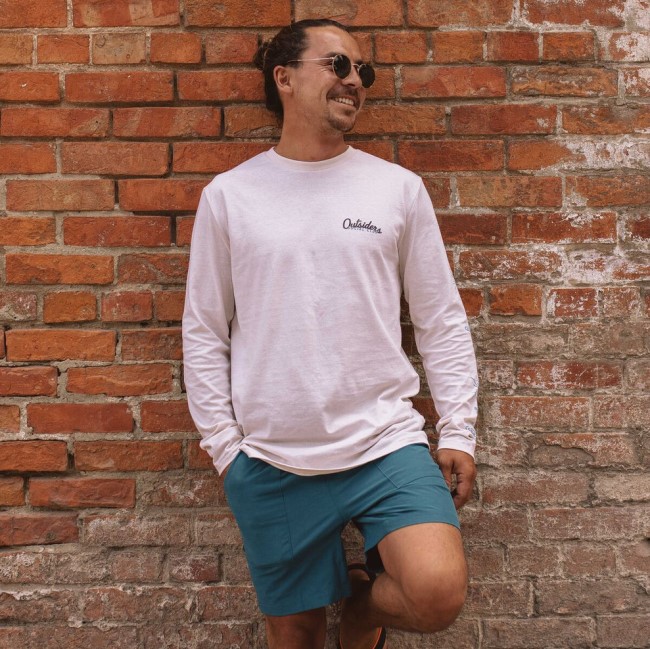 Passenger Exclusive Osc Recycled Cotton Ls T-Shirt Birch