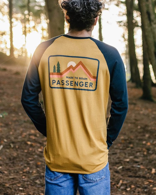 Passenger Exclusive Made To Roam Recycled Cotton Ls T-Shirt Dusty Ochre