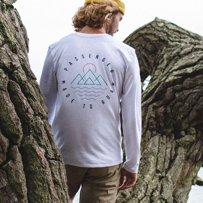 Passenger Exclusive Escapism Recycled Ls T-Shirt White