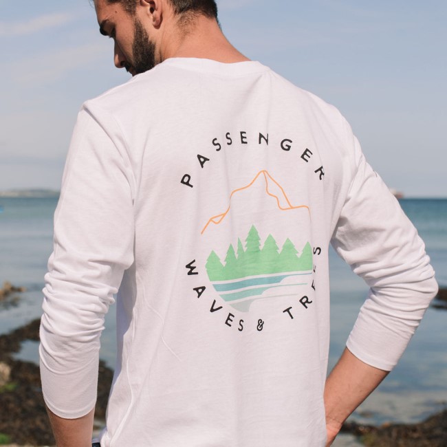 Passenger Exclusive La Paz Recycled Ls T-Shirt White