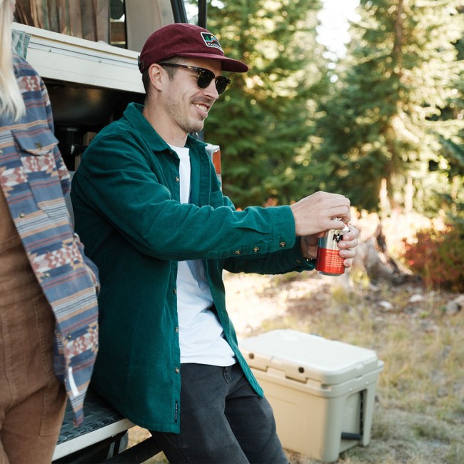 Passenger Exclusive Backcountry Cord Shirt Storm Green