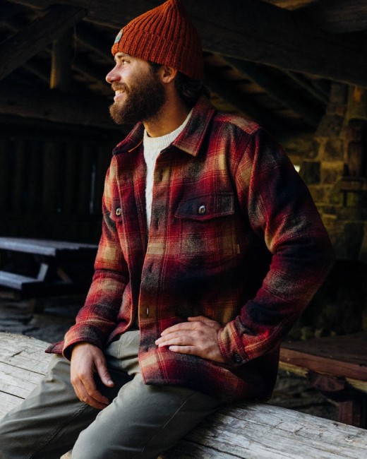 Passenger Exclusive Barren Overshirt Wine