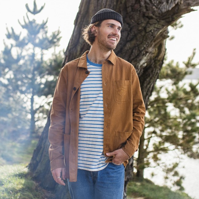 Passenger Exclusive Forage Hemp Overshirt Rubber
