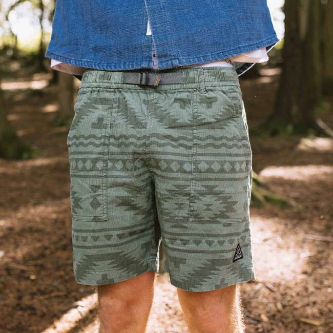Passenger Exclusive Topanga Recycled Cord Shorts Dark Ivy Adrift
