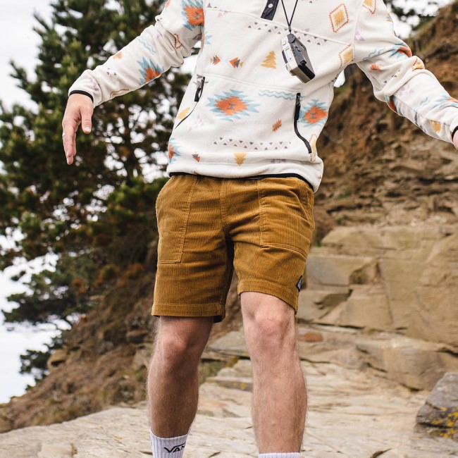 Passenger Exclusive Topanga Recycled Cord Shorts Tapenade