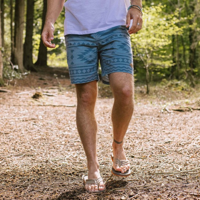 Passenger Exclusive Backcountry Shorts Faded Denim Adrift