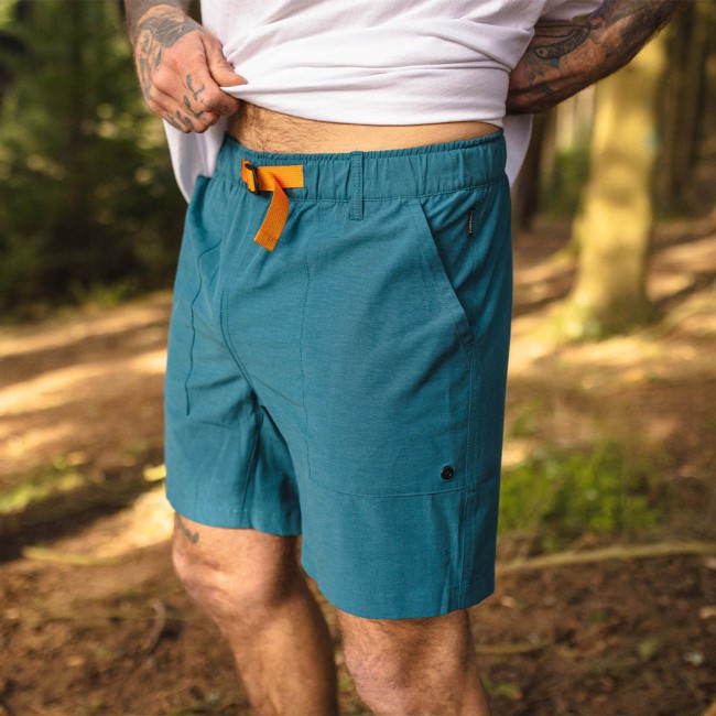 Passenger Exclusive Adventure Organic All Purpose Short Blue Coral