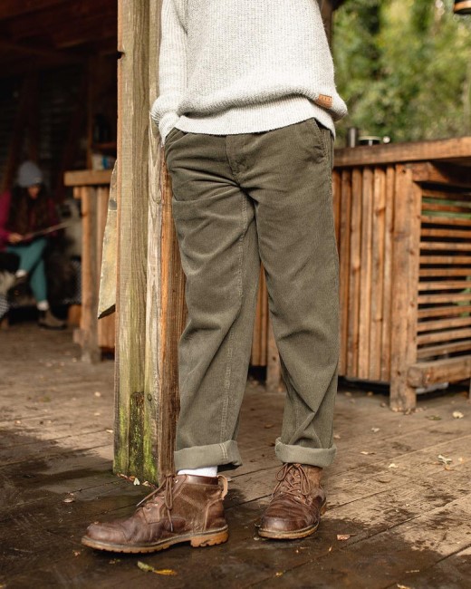 Passenger Exclusive Adventurer Cord Trouser Dusty Olive