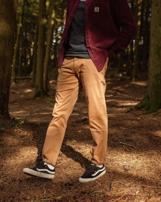 Passenger Exclusive 365 5 Pocket Trouser Coconut