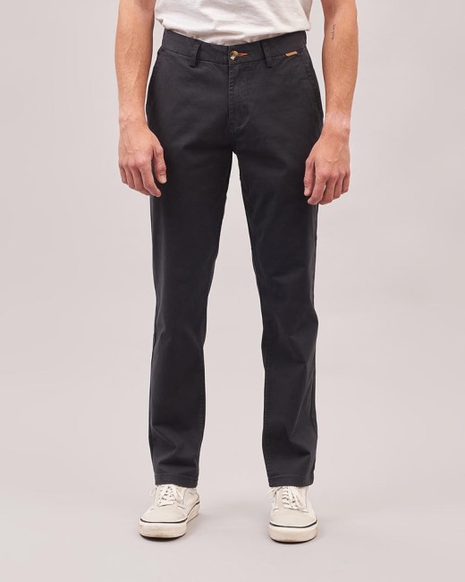Passenger Exclusive 365 Organic Cotton Trouser Faded Black