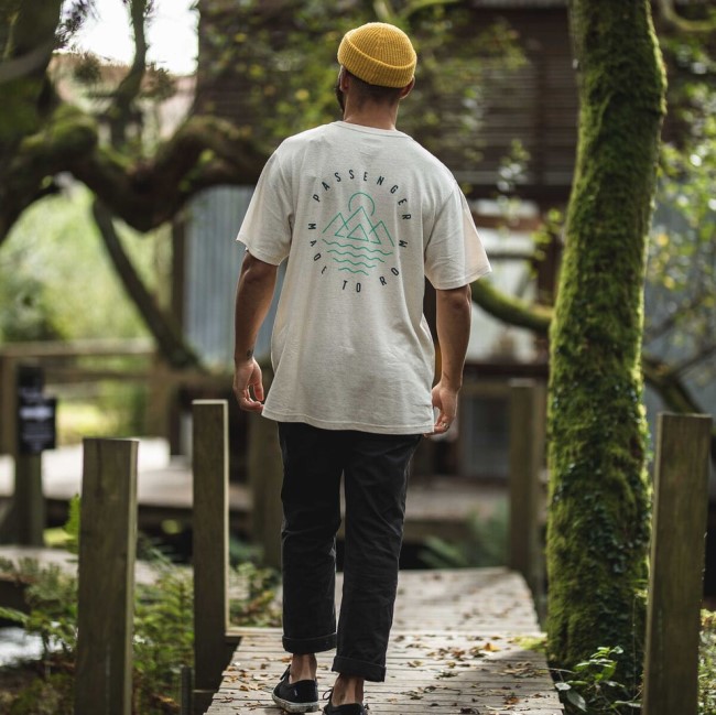 Passenger Exclusive Escapism Hemp T-Shirt Birch