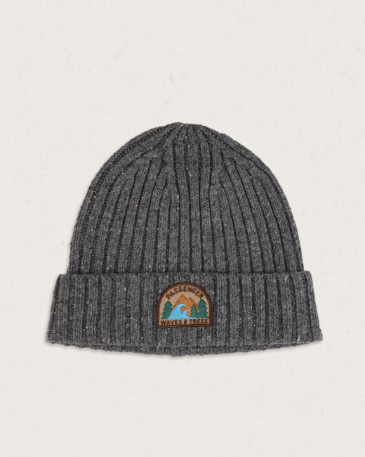 Passenger Exclusive Katira Rib Knit Beanie Charcoal