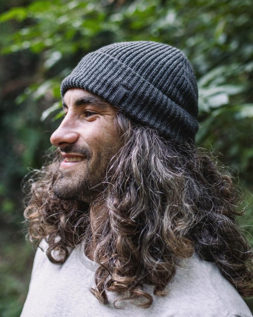 Exclusive Passenger's Compass Recycled Beanie Charcoal