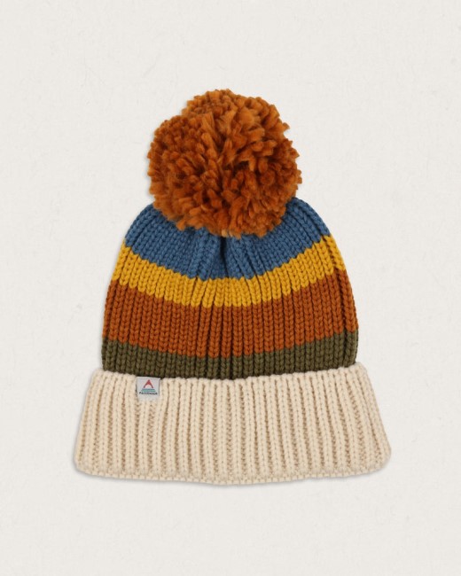 Passenger Exclusive Summit Recycled Bobble Hat Off White