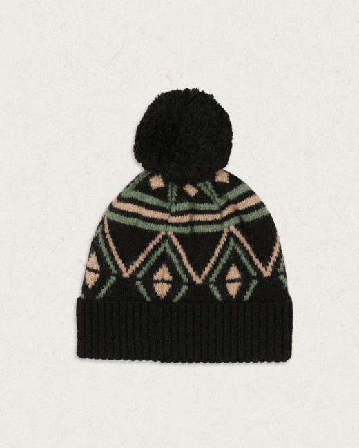 Passenger Exclusive Ember Recycled Bobble Hat Black