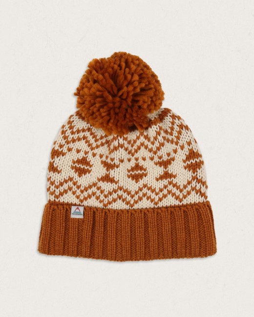 Passenger Exclusive West Coast Recycled Bobble Hat Glazed Ginger