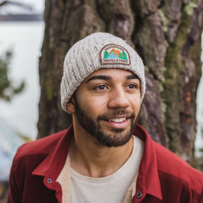 Exclusive Passenger's Katira Rib Knit Beanie Oatmeal