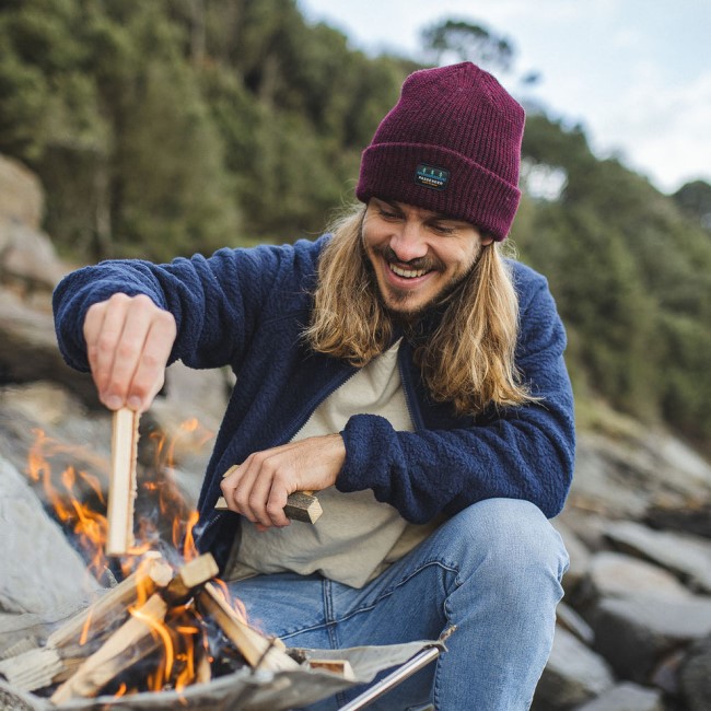 Exclusive Passenger's High Tide Double Layered Beanie Russet