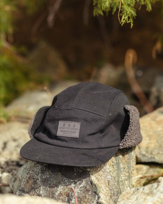 Passenger Exclusive Daytime Recycled Cotton Sherpa Lined Hat Black
