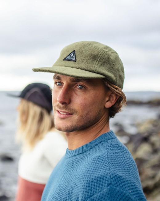 Exclusive Passenger's Pine Recycled Polar Fleece Cap Khaki