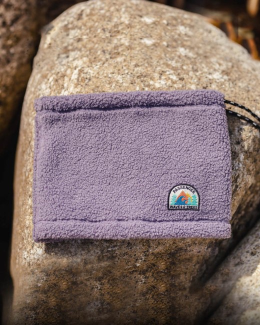 Exclusive Passenger's Mulled Recycled Sherpa Fleece Snood Dusty Lilac