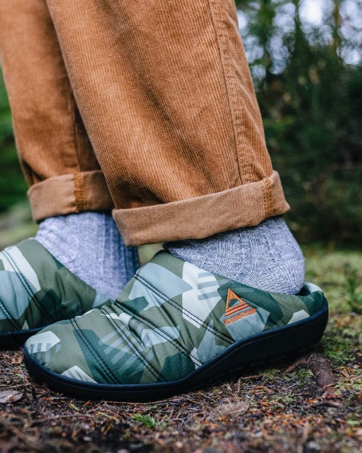 Exclusive Passenger's Sole Slipper Fir Tree Camo Pattern