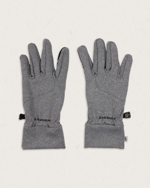 Passenger Exclusive Jacks Recycled Touch Screen Gloves Flecked Grey Marl