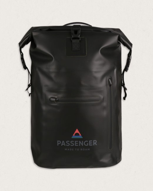 Passenger Exclusive Tide 25L Recycled Dry Bag Backpack Black