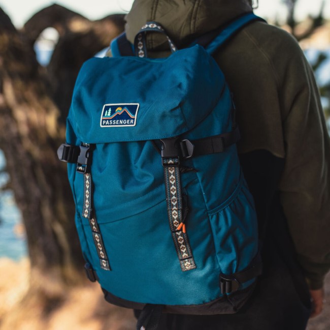 Passenger Exclusive Boondocker Recycled 26L Backpack Ash Blue