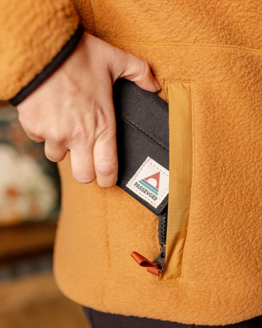 Passenger Exclusive Pocket Recycled Wallet Black
