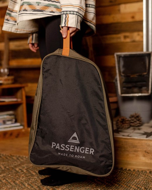 Passenger Exclusive Explore Recycled Boot Bag Black/Khaki