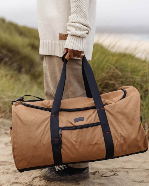 Exclusive Passenger's Weekender 58L Recycled Duffle Bag Golden Brown