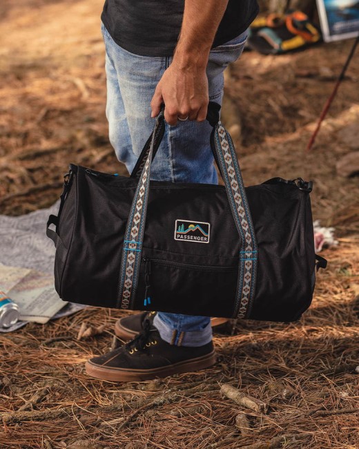Passenger Exclusive Escape It All 30L Recycled Polyester Duffle Bag Black