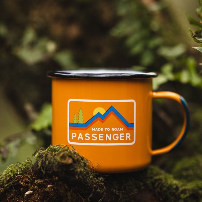 Passenger Exclusive Brewster Enamel Mug Sunray Orange