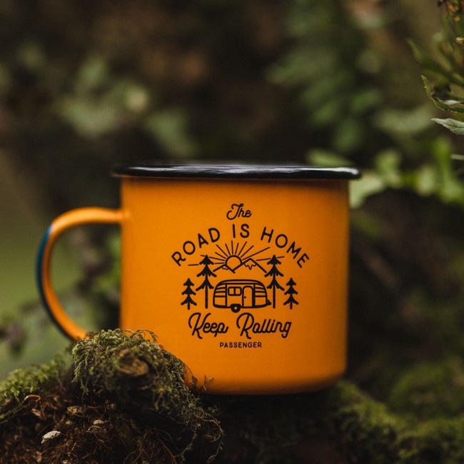 Passenger Exclusive Flint Enamel Mug Sunray Orange