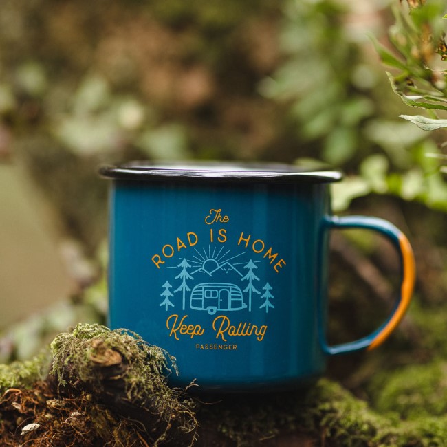 Passenger Exclusive Flint Enamel Mug Biscay Blue