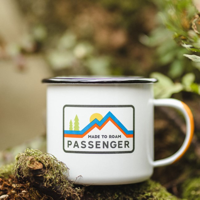 Passenger Exclusive Brewster Enamel Mug White