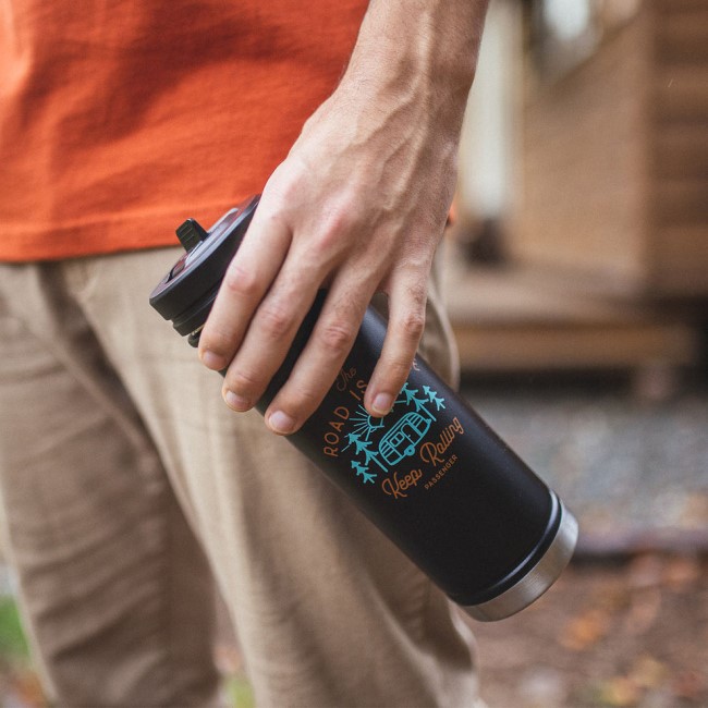 Passenger Exclusive Mizu X Passenger Exclusive 620Ml Flask With Water Filter Black