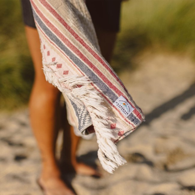 Passenger Exclusive Shore Peshtemal Towel Navy Blue