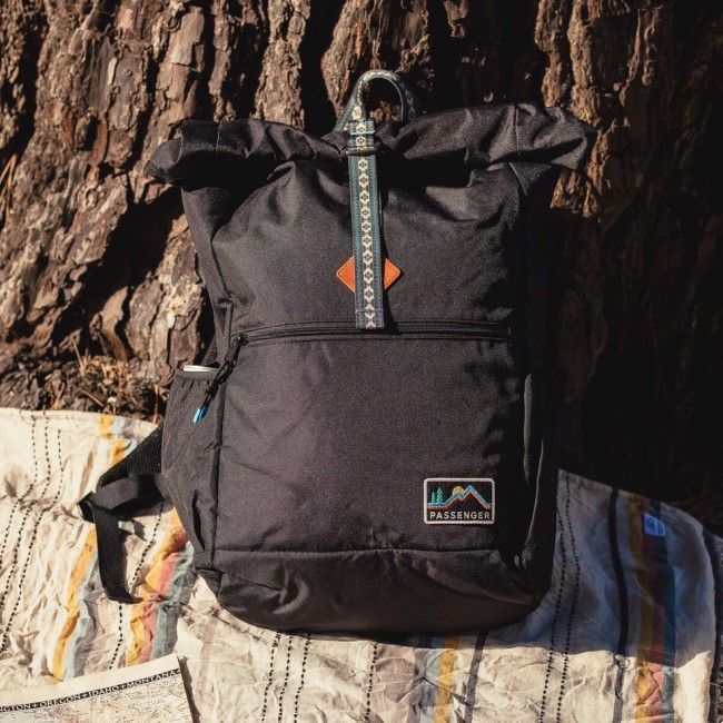 Passenger Exclusive Rolltop Cooler Recycled 32L Black